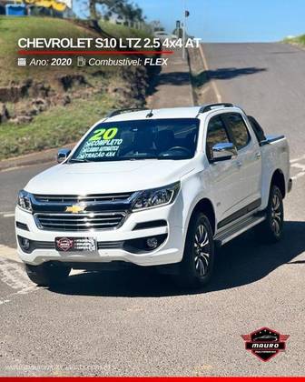 CHEVROLET S10 2.5 LTZ 4X4 CD 16V FLEX 4P AUTOMÁTICO